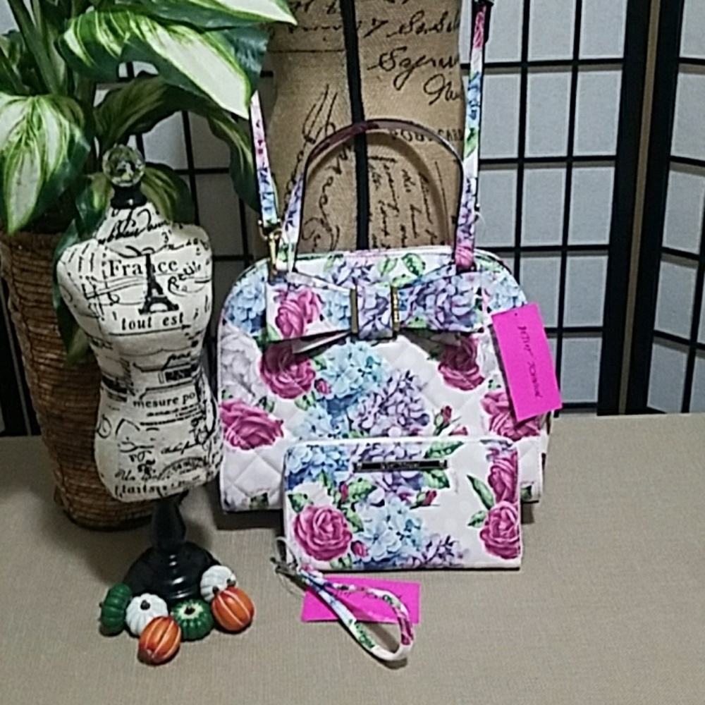 💥🎉BNWT🎉💥  💖Betsey Johnson💖 👜Handbag/Purse👜 - Picture 6 of 7
